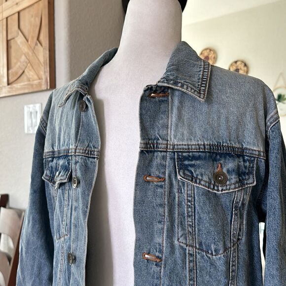 Cotton On Denim Seattle Tucker Jean Jacket S Cotton Vintage Inspired Lightweight - Picture 3 of 13